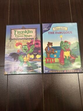 Franklin DVDs - Green Knight & The Fabulous movies